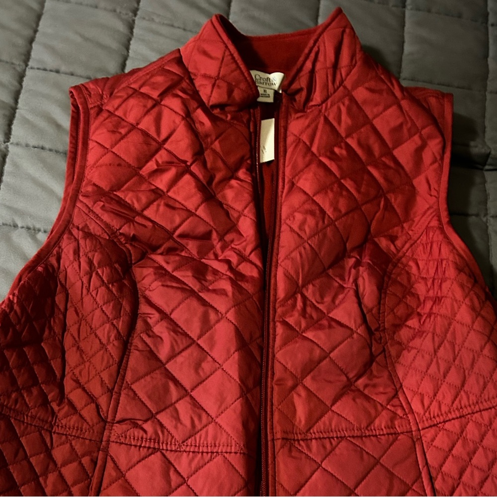 Women’s quilted vest from kohls